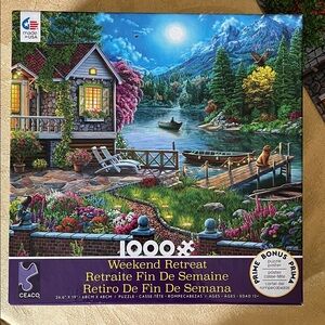 "Weekend Retreat" 1000 Piece Puzzle, Ceaco